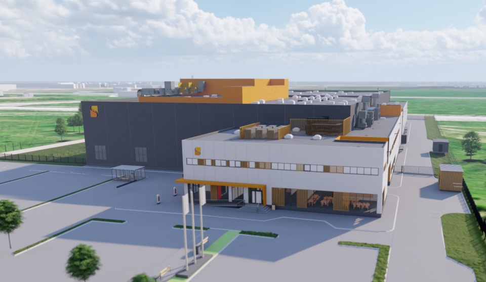 Solina Estonia tehase ehitus