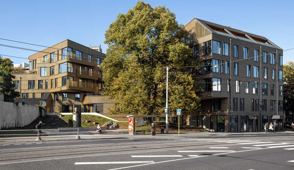 Tõnismägi Premium residential and business building